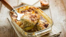 Lasagne di pane con gamberi, una vera delizia