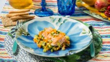 Salmone fresco con verdure, un secondo che esalta il pesce