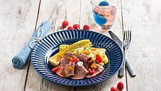 Arrosto di alce affumicato, un secondo di classe