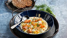 Fiskesuppe, la zuppa di pesce alla norvergese Fiskesuppe, la zuppa di pesce alla norvergese