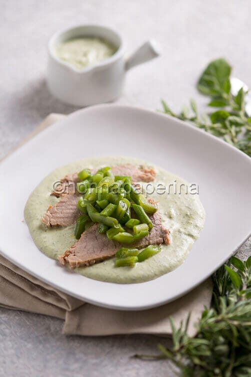 Magatello in salsa di formaggio