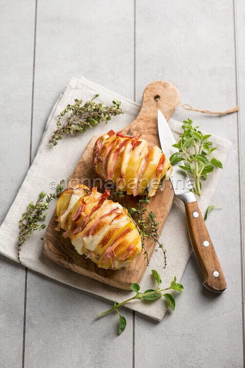 Patate hasselback Patate hasselback