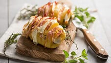 Patate hasselback, dalla Svezia un piatto delizioso