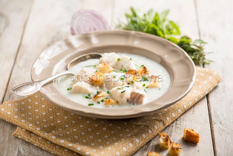 Zuppa di patate ed eglefino