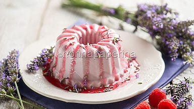 Budino alla lavanda