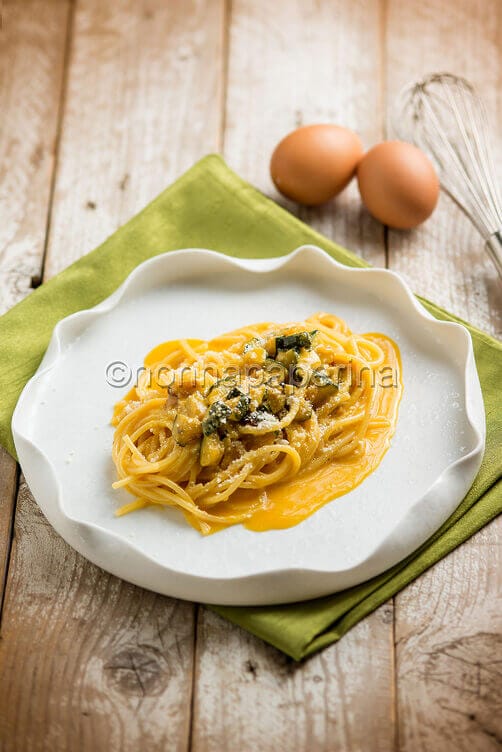 Carbonara di zucchine Carbonara di zucchine