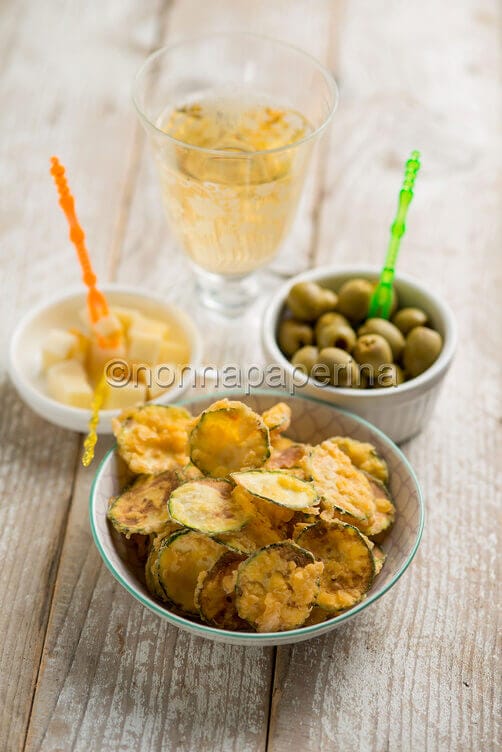 Chips di zucchine
