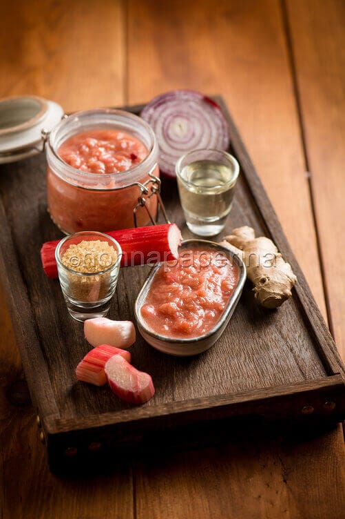 Chutney di rabarbaro