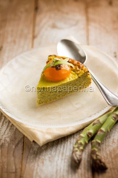 Flan di asparagi Flan di asparagi