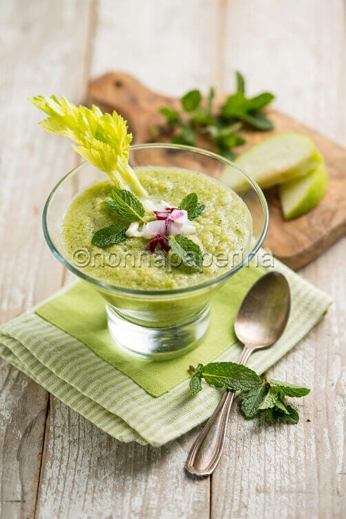 Gazpacho di zucchine