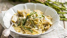 Maltagliati con asparagina, un primo davvero cremoso