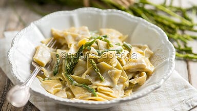 Maltagliati con asparagina