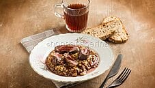 Orzo perlato con renna e funghi, un secondo speciale