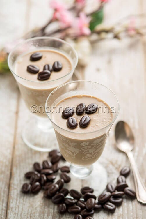 Panna cotta al caffè