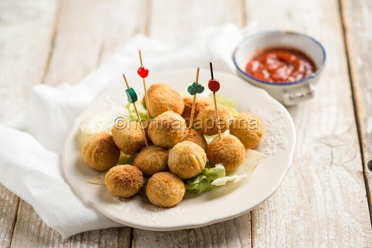 Polpette di merluzzo