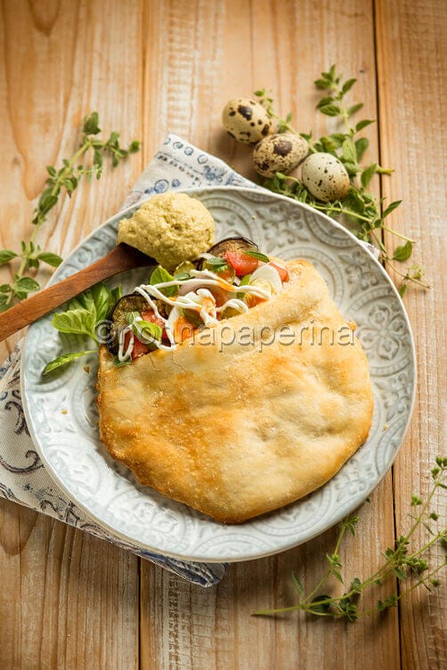 Sabich con melanzana