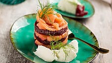 Torrette di barbabietole, una composizione bella e gustosa Torrette di barbabietole, una composizione bella e gustosa