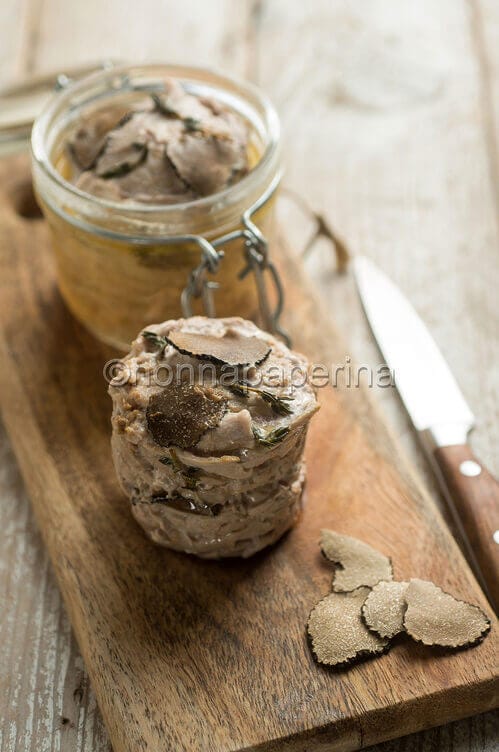 Millefoglie di vitello tartufato Millefoglie di vitello tartufato