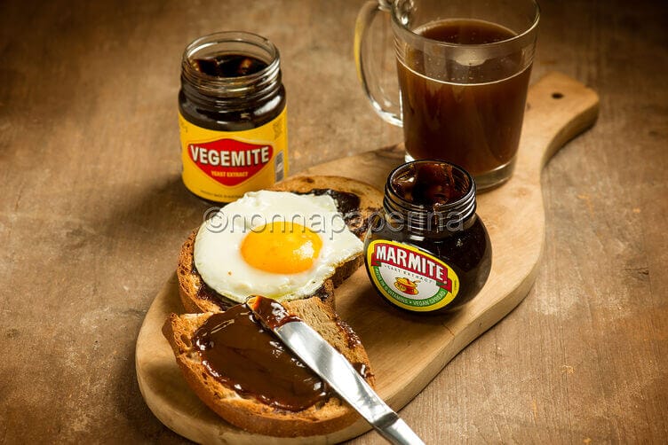 Vegemite e Marmite, due creme della colazione australiana vegemite e marmite