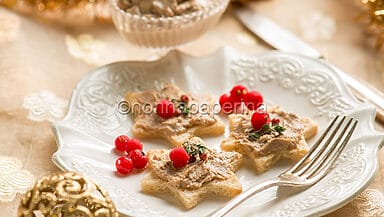 Stelline con pate di vitello