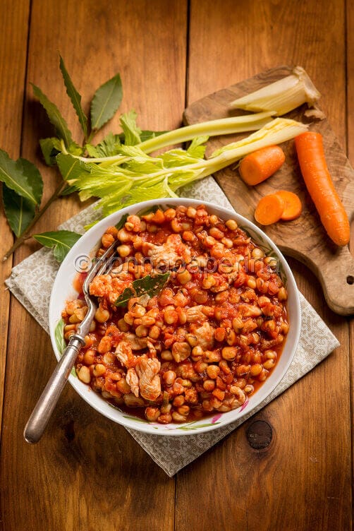 Bocconcini di tacchino in umido