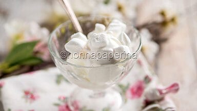 Gelato con i marshmallow