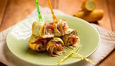 Rotolini di zucchine e tacchino