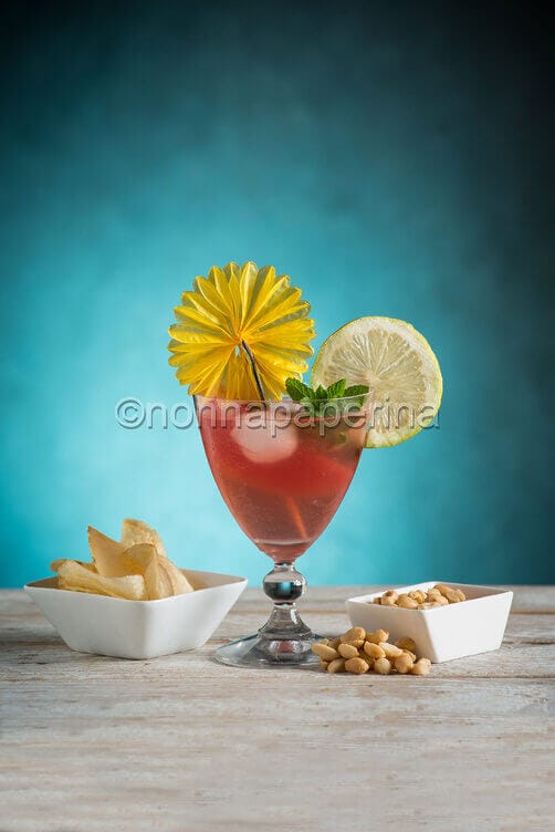 Succo di anguria con gin