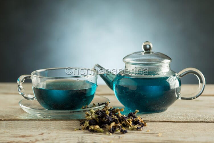 Tè blu