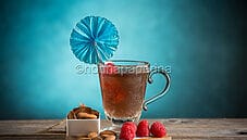 Tè freddo al lampone, una bevanda per rilassarsi con gusto