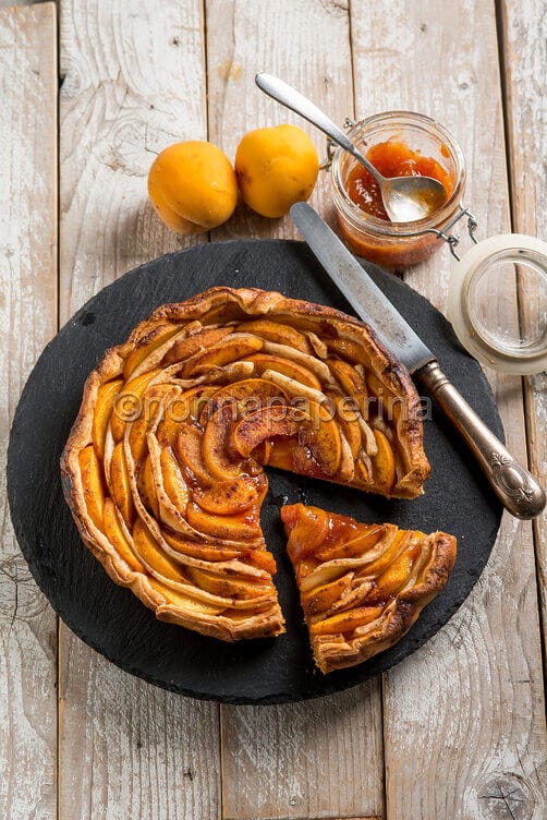 Torta di pesche Torta di pesche