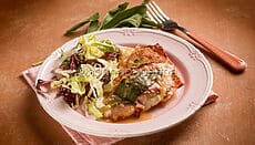 Saltimbocca di pollo con prosciutto