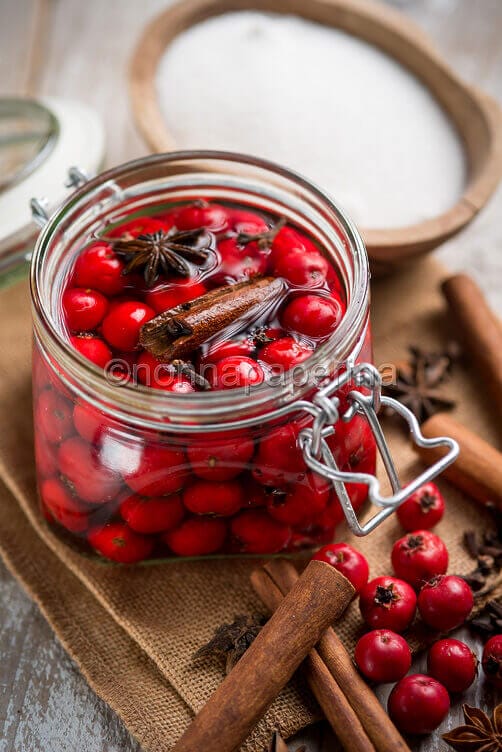 Azzeruole sotto spirito 