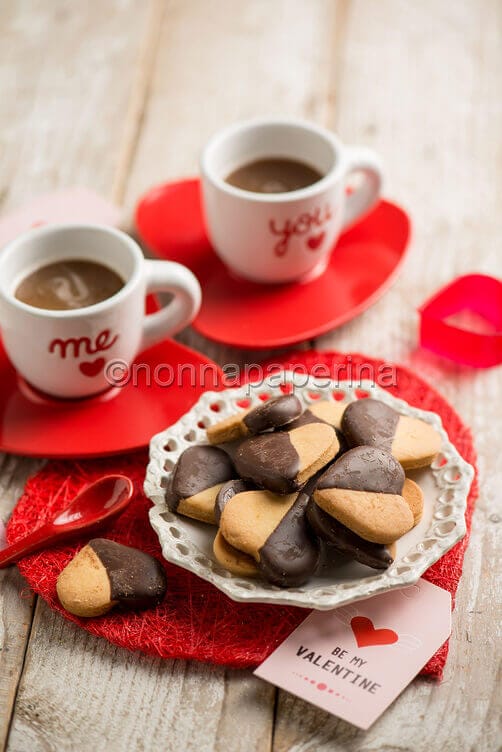 Biscotti cuoricini di riso Biscotti cuoricini di riso