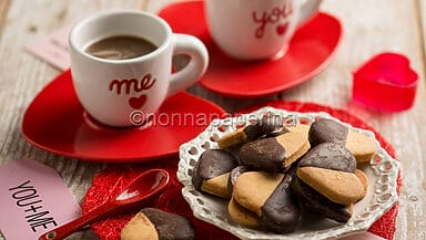 Biscotti cuoricini di riso