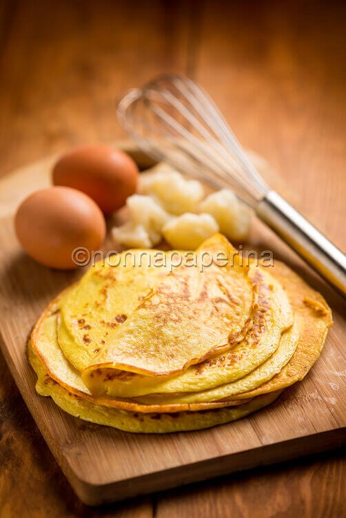 Crepes di cavolfiore Crepes di cavolfiore