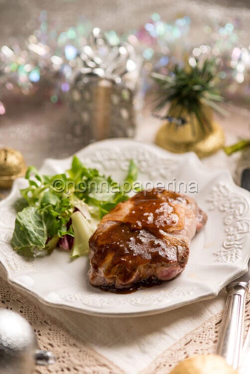 Filetto al marsala e ginepro Filetto al marsala e ginepro