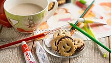 Frollini con il sorriso, dei biscottini belli da vedere