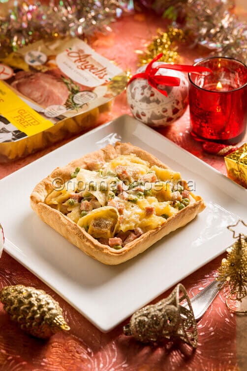 Crostata di tortelli Crostata di tortelli