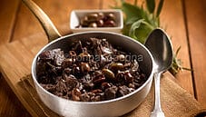 Fegatini in padella, una versione con le olive Fegatini in padella, una versione con le olive