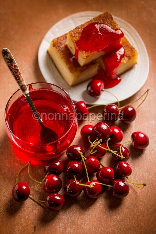 Gelatina di ciliegie