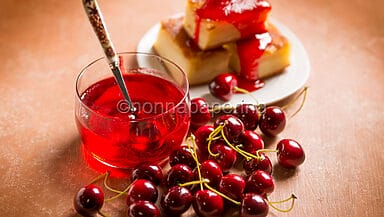 Gelatina di ciliegie