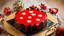 Torta di Natale senza glutine – dolce festivo scintillante
