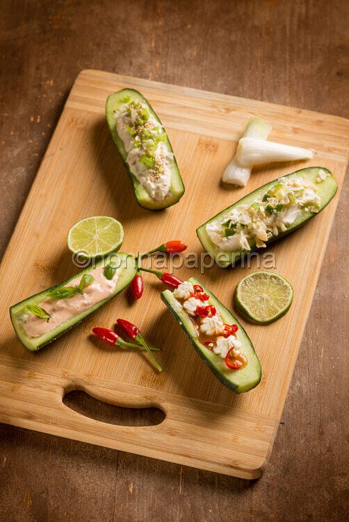 Cetrioli ripieni 