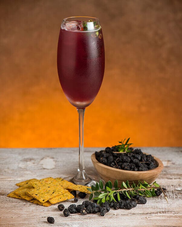 Mocktail al mirto Mocktail al mirto