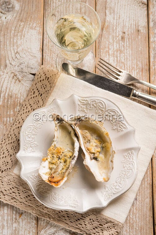 Ostriche e Roquefort