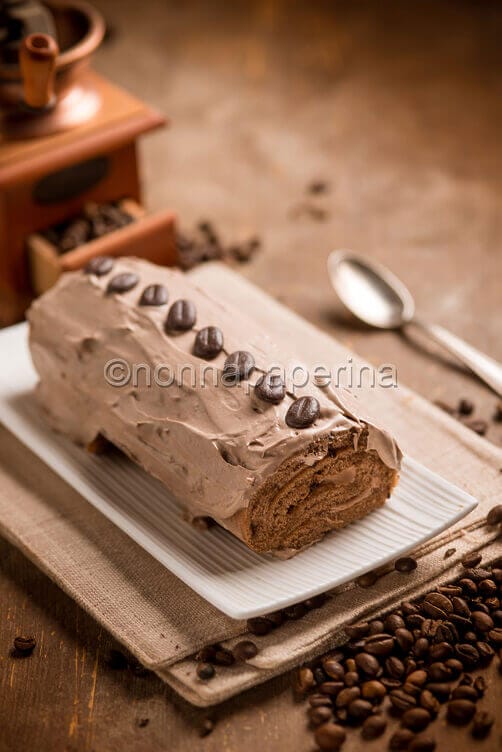 Swiss roll al caffe Swiss roll al caffe