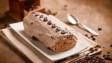 Swiss roll al caffè, un tronchetto facile da preparare