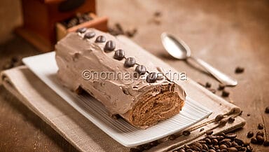 Swiss roll al caffè