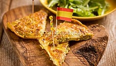 Tortilla spagnola, una versione con le cipolle